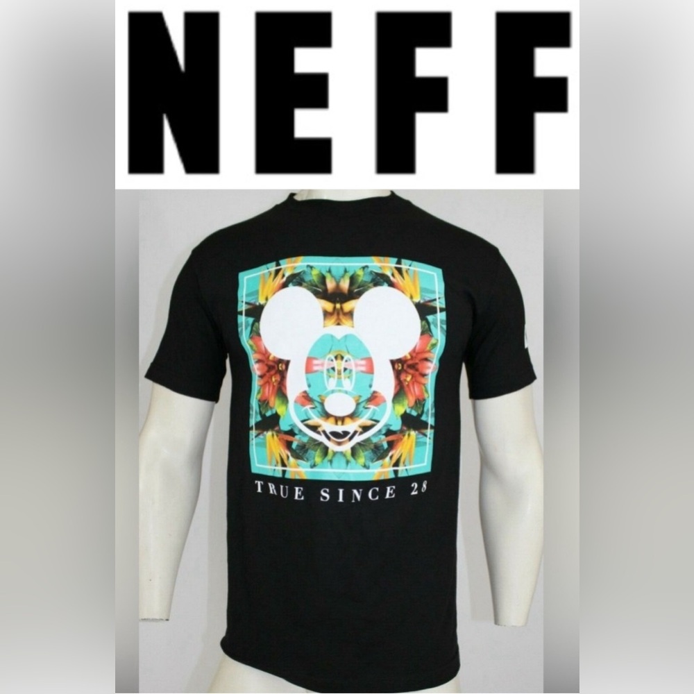 🌞NEFF Disney Mickey Mouse Hawaiian t-shirt - size XL